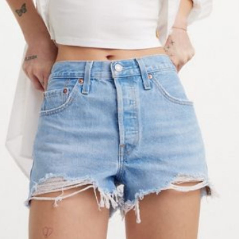 Levi's 501 Original Fit High Rise Women's Shorts